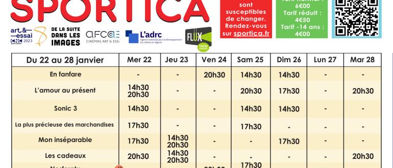 Visuel pour programmation- cinma de sportica