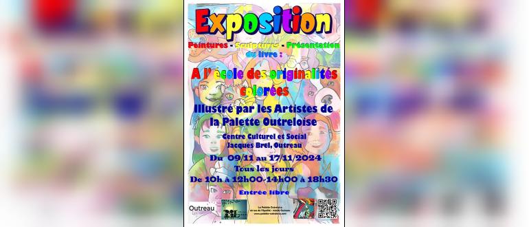 Visuel pour expo palette outreloise