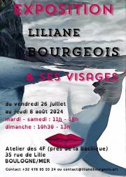 Image illustrant liliane bourgeois et ses visages