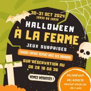 Image illustrant Halloween  la ferme