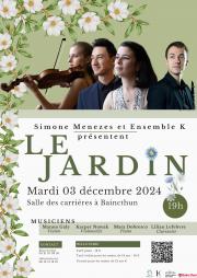 Image illustrant "Le Jardin" Concert de l'Ensemble K