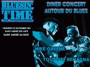 Image illustrant Diner Concert autour du Blues 