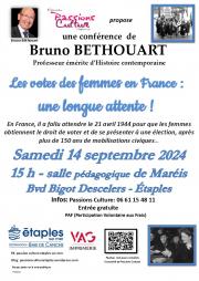 Image illustrant Etaples - confrence "vote des femmes"