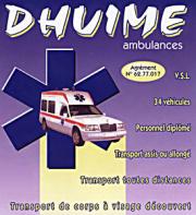 Logo reprsentant Ambulances dhuime