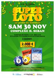  SUPER LOTO  au profit du Tlthon 