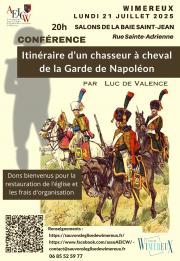 Confrence : "Itinraire d'un chasseur  cheval de la Garde de Napolon"